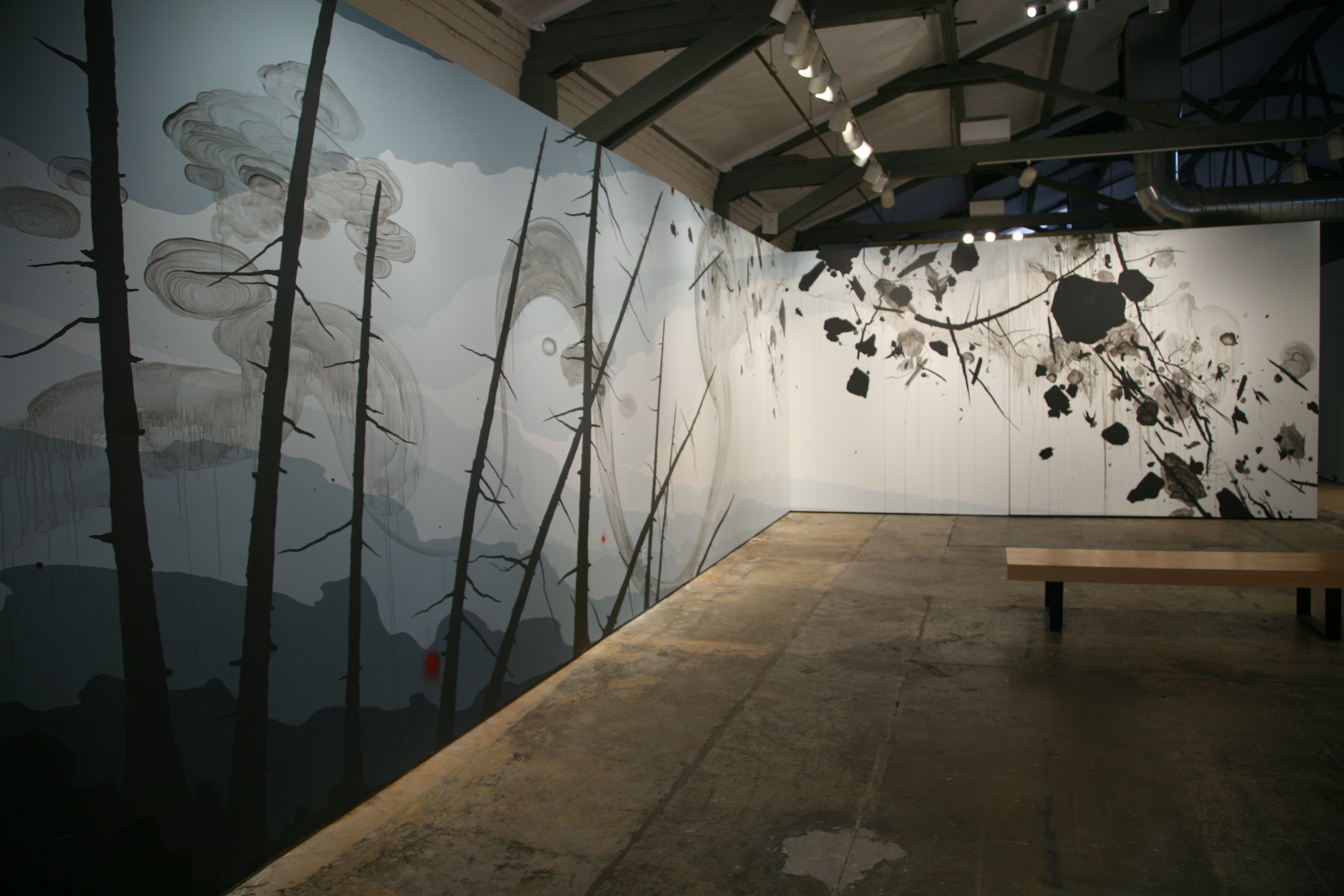 Darren Waterston Was and Is Not and Is to Come Installation